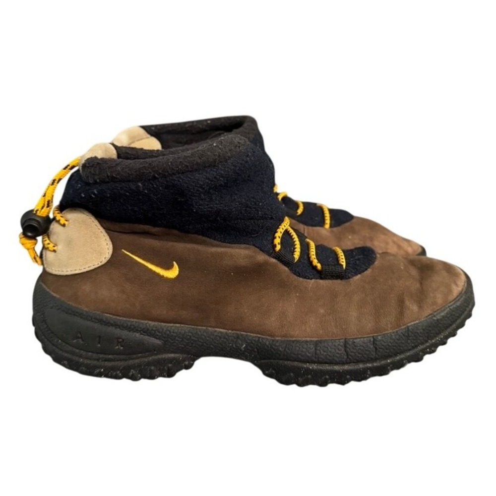 Vintage 1997 Nike ACG Half Baked Suede Fleece Boots 185102-271 Mens 8